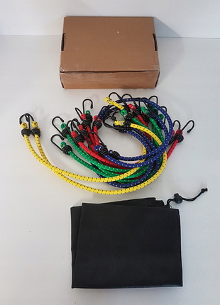Ремені amazon basics bungee для транспортування, 12 шт 2