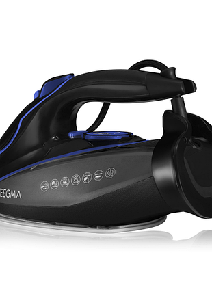 Утюг zeegma eisig base black blue 3