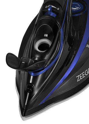 Утюг zeegma eisig base black blue 4
