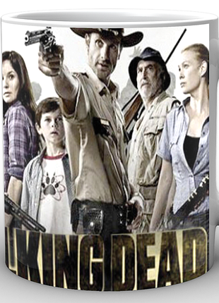 Кружка geekland белая ходячие мертвецы the walking dead wd.02.023