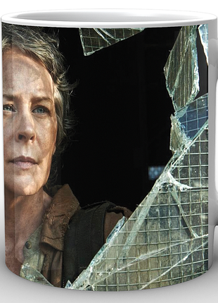 Кружка geekland белая ходячие мертвецы the walking dead кэрол wd.02.012