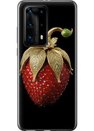 Чохол на huawei p40 pro plus полуниця v3 "5638u-1917-851"