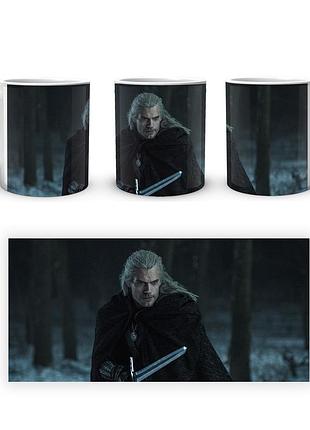 Кружка geekland the witcher ведьмак геральт tw 002.012