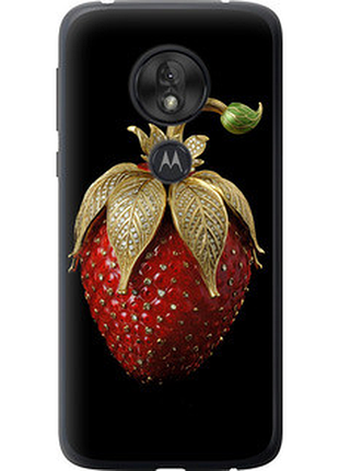 Чохол на motorola moto g7 play полуниця v3 "5638u-1656-851"