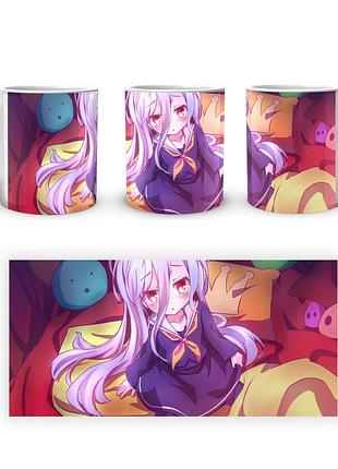Кружка geekland no game no life без гри немає життя широ ngnl 002.03