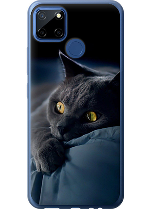 Чохол на realme 7i димчастий кіт "825u-2486-851"