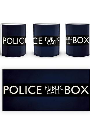 Кружка geekland doctor who доктор кто тардис police box dw.02.353