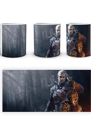 Кружка geekland the witcher ведьмак геральт tw 002.035