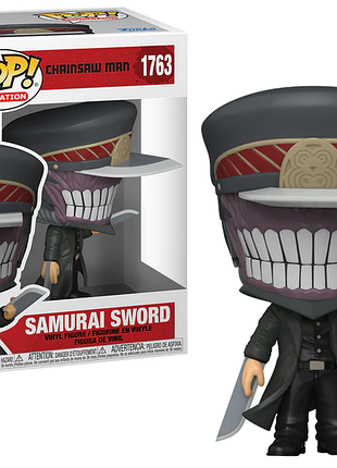 Фігурка funko pop людина бензопила людина-катана chainsaw man samurai sword 10 см fp cm ss 1763