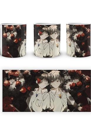 Кружка geekland evangelion євангеліон каору сіндзі eva 002.36