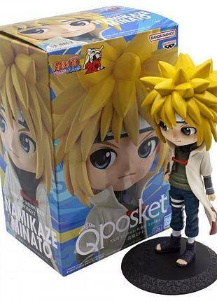 Фігурка banpresto q posket наруто мінато намікадзе naruto namikaze minato 15 см qp n nm