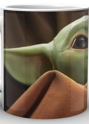 Кухоль geekland зіркові війни мандалорець бейбі йода з серіалу star wars the mandalorian tm.04.16