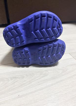 Чоботи з ручками crocs c7 14 см 5