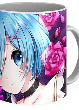 Кухоль geekland життя з нуля в альтернативному світі re:zero рем rz.02.08