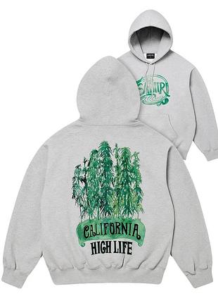 Amiri hoodie серые