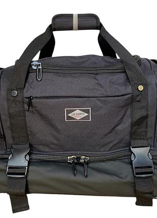 Дорожня сумка lee cooper 41680 колір чорний розмір великий l