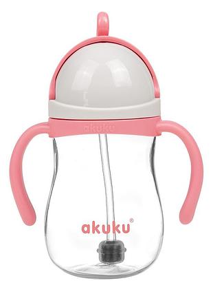 Поїльник akuku a0676 рожевий