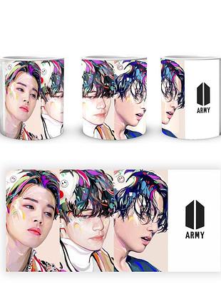 Кружка geekland bangtan boys bts рисунок яркие волосы army cp 04.481.300