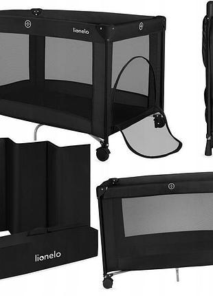 Манеж lionelo amelie black carbon