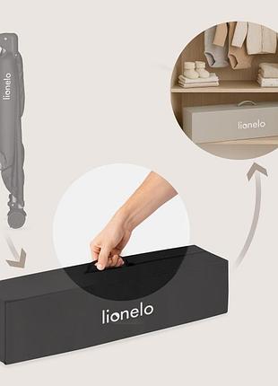 Манеж lionelo amelie black carbon 5