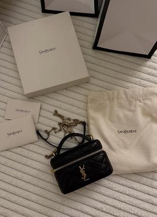 Saint laurent mini vanity bag 4