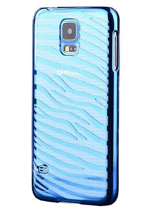 Чохол vouni для samsung galaxy s5 glimmer zebra blue