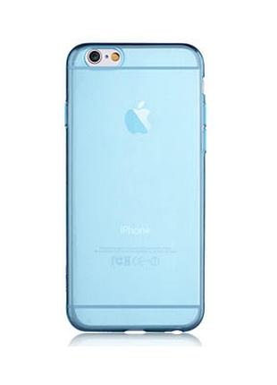 Чехол devia для iphone 6/6s naked crystal blue