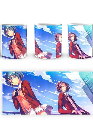 Кружка geekland youkoso jitsuryoku shijou добро пожаловать в класс превосходства какэру ибуки yjs 02.08