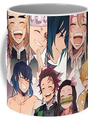 Кружка demon slayer kimetsu no yaiba клинок, рассекающий демонов ky.02.15