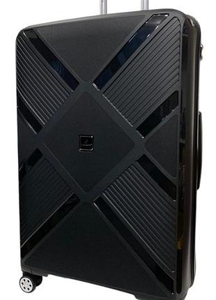 Чемодан madisson snowball 53103 цвет черный размер большой l