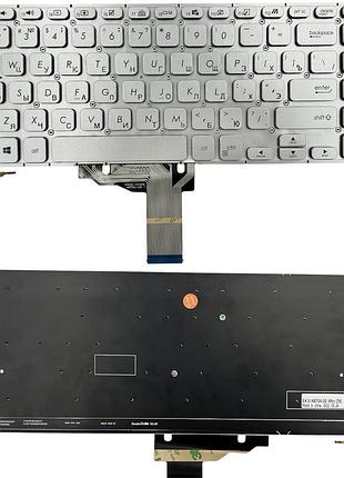 Клавиатура для ноутбука asus x509 a509 f509 k509 r509 f515 x515 r521 r524 x545 r565 прямой enter подсветка b1 original prc