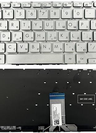 Клавиатура для ноутбука asus vivobook s433 e410m x421 m413 m433i m4600i v4050 прямой enter подсветка original prc (0knb0-260gru00)
