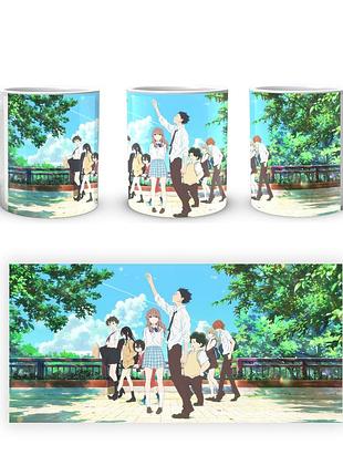 Кружка geekland silent voice форма голоса sv 02.04