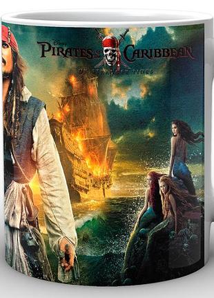 Кружка geekland белая pirates of the caribbean пираты карибского моря джек pc.02.002