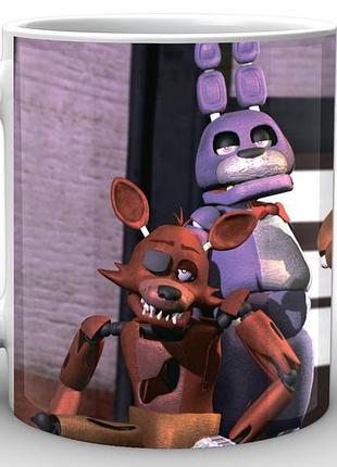 Кухоль five nights at freddys п'ять ночей з фредді постер fn.02.004.599