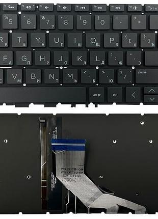 Клавиатура для ноутбука hp 15-da 15-db 15-dr 15-dx 17-by 17-ca 250 255 256 g7 250 255 g8 прямой enter подсветка original prc