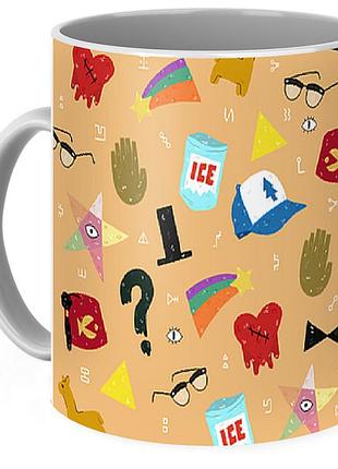 Кружка geekland гравити фолз gravity falls фоновый узор gf.02.51