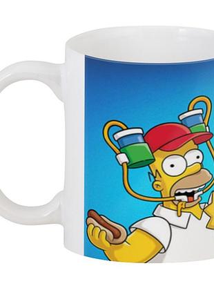 Кружка симпсоны simpsons-names cp 03.254