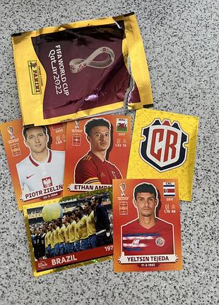 Panini world cup qatar 2022 наліпки 3