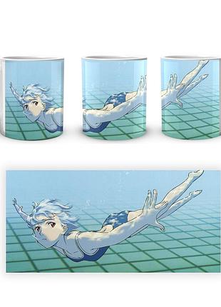Кружка geekland evangelion евангелион рэй eva 002.26