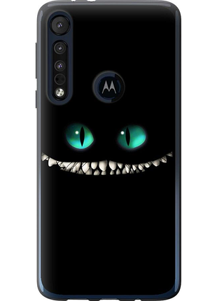 Чехол на motorola one macro чеширский кот "689u-1812-851"