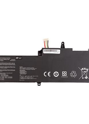 Аккумулятор powerplant для ноутбуков asus rog strix gl702v (c41n1541) 15.2v 4200mah