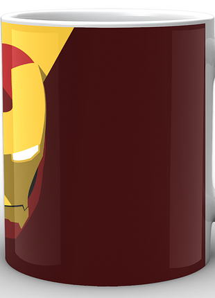Кружка geekland залізна людина iron man мінімалізм im.02.040