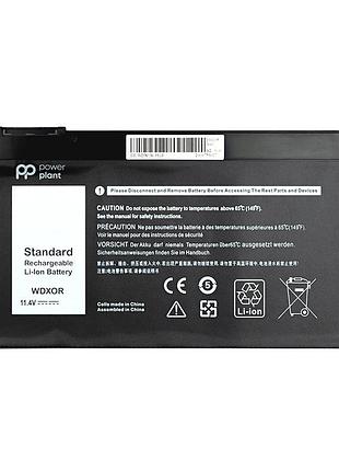 Акумулятор powerplant для ноутбуків dell inspiron 17-5770 (t2jx4) 11.4v 3400mah