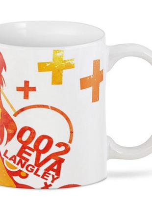 Кружка evangelion євангеліон аска ленглі сорю