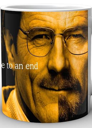 Кружка geek land белая breaking bad во все тяжкие лицо bb.02.027