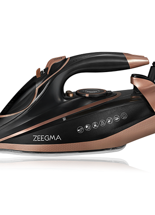 Утюг zeegma ironee base black gold