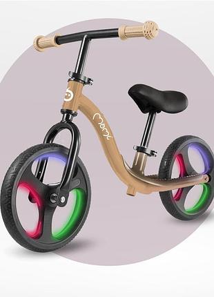 Беговел momi isoka led beige