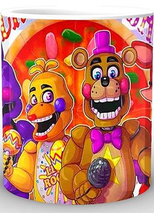 Кухоль five nights at freddys п'ять ночей з фредді постер fn.02.025