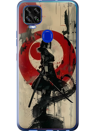 Чехол на zte blade v2020 боевое искусство "6126u-2529-851"